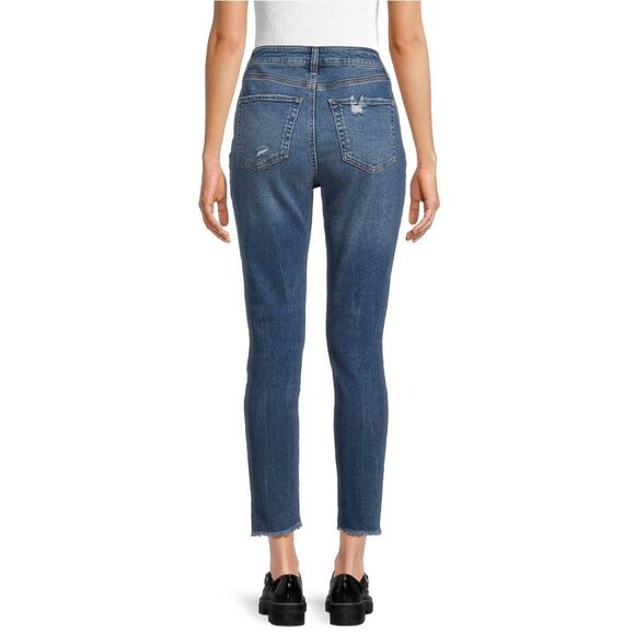 No Boundaries High Rise Mom Jeans Stretch Sz 11 NWT - Picture 2 of 6